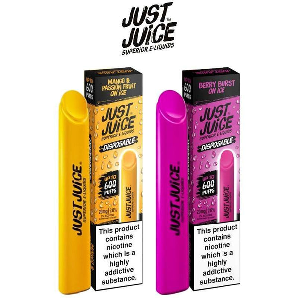 JUST JUICE 600 Puffs Disposable Pod Device £4.99