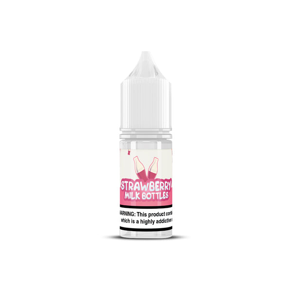 10MG Strawberry Nic Salts by Milk Bottles (50VG/50PG)