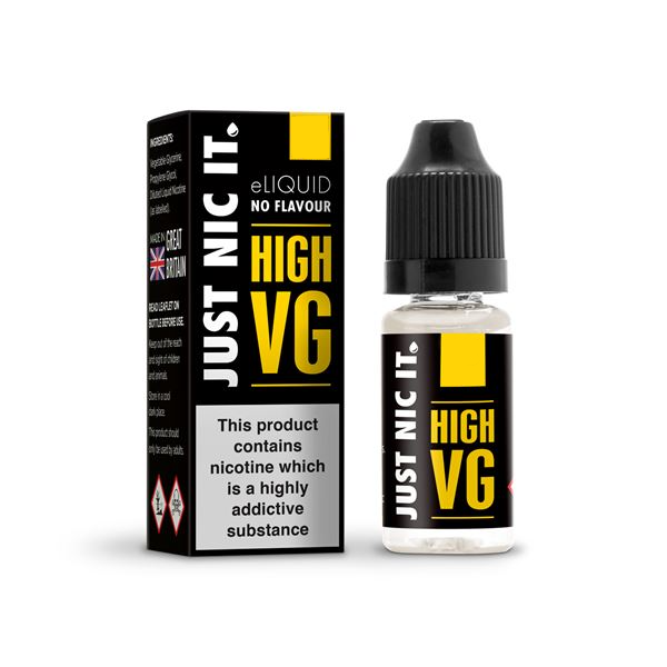 20mg Just Nic It Black Edition Nic Shot 10ml (80VG/20PG)