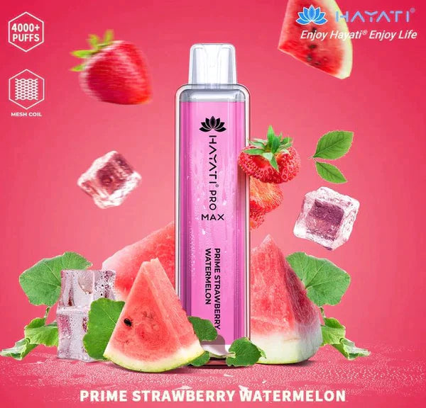 prime strawberry watermelon hayati pro max vapes