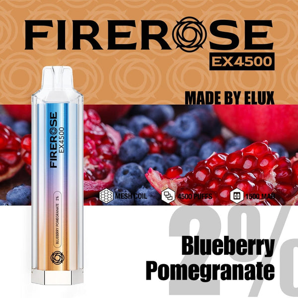 blueberry pomegranate Elux Firerose EX4500