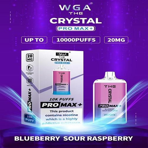 blueberry sour raspberry crystal 10k puffs