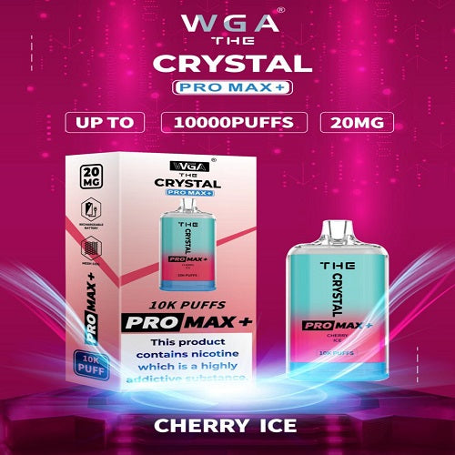 cherry ice crystal pro max 10000 box of 10