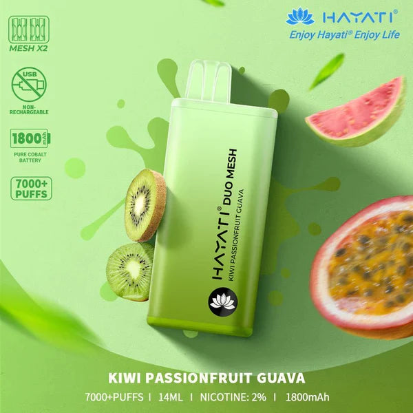 hayati mesh kiwi passionfruit guava
