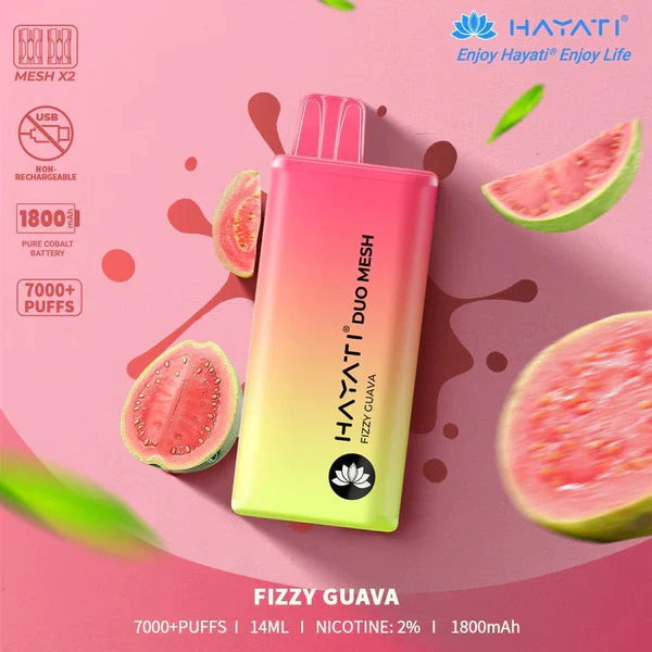 hayati mesh 7000 fizzy guava