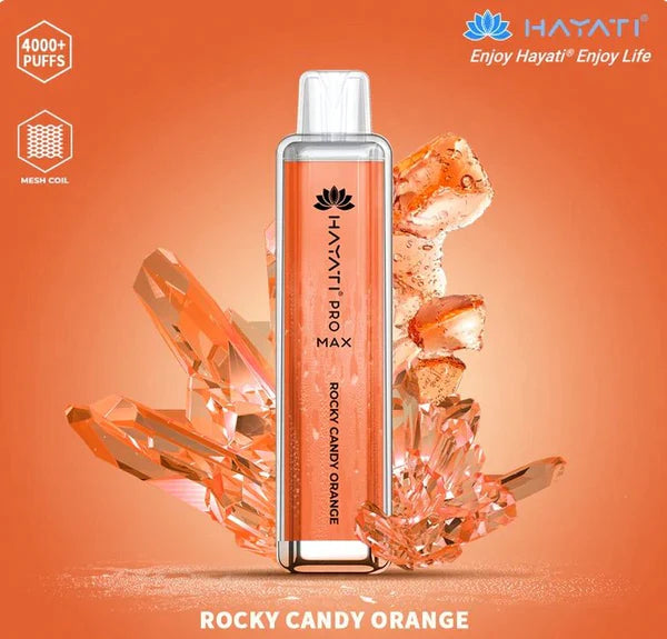 rocky candy orange hayati pro 4k vapes