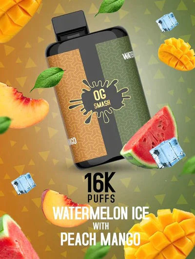 OG Smash Duo 16000 Watermelon Ice & Peach Mango