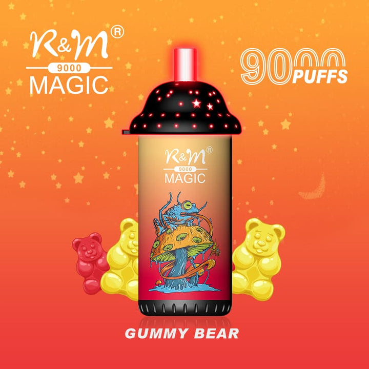 r and m magic gummy bear