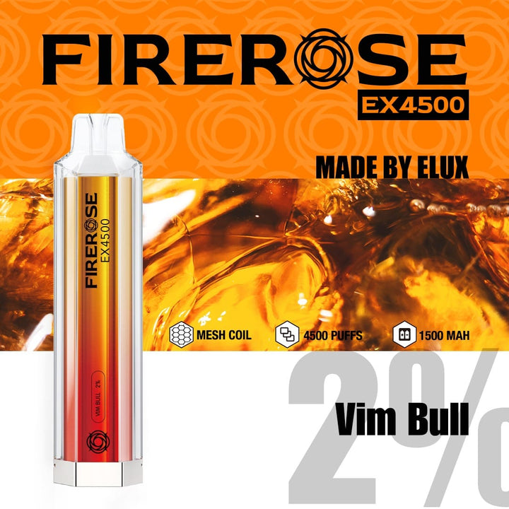 vim bull fire rose elux