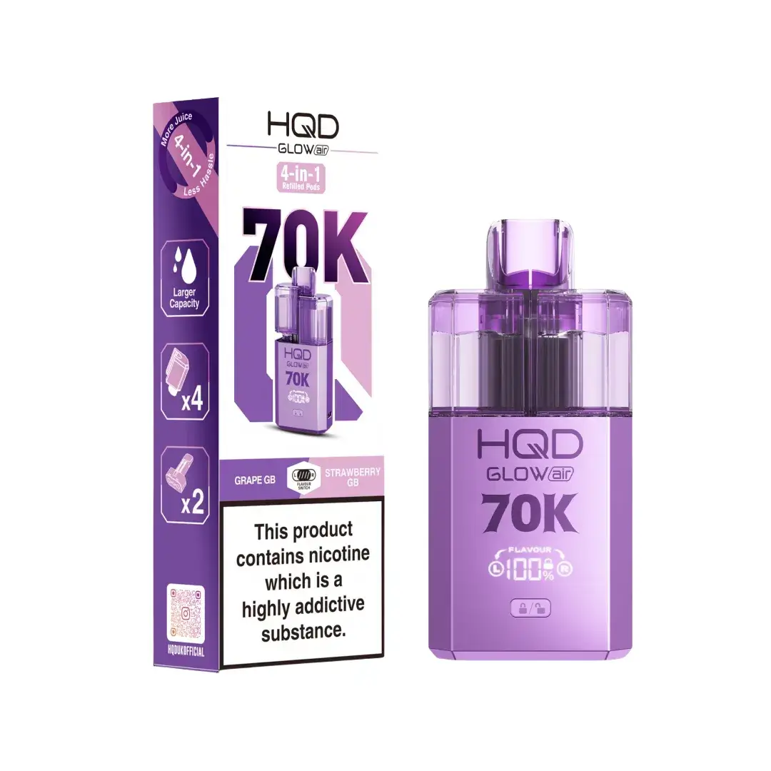 HQD glow air 70k